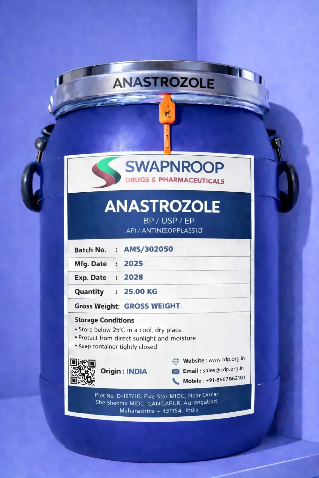 Anastrozole API